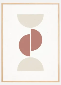 Rust and Sand - Geo Poster (21x29.7 cm (A4))