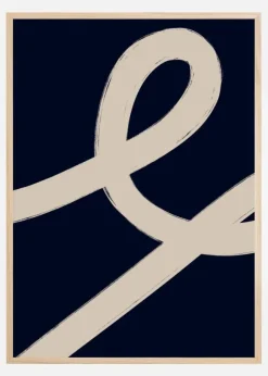 Scandi Abstract 5 Poster (21x29.7 cm (A4))