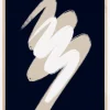 Scandi Abstract 4 Poster (21x29.7 cm (A4))