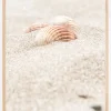 Seashell beach Poster (21x29.7 cm (A4))