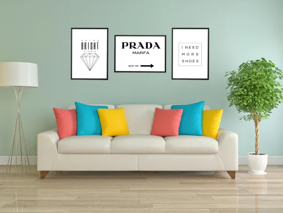 Shine Bright like a diamond Poster (21x29.7 cm (A4))