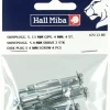 Skruv och plugg för gipsvägg 4 mm - 4 pack