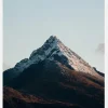 Snowy Mountain Canvastavla (30x40 cm)