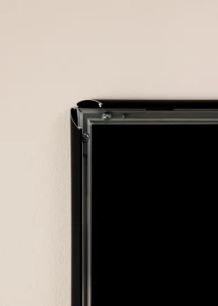 Snäppram Aluminium Svart 29,7x42 cm (A3)
