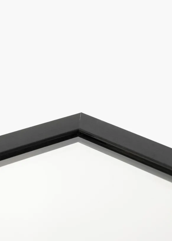 Spegel Chicago Matt Svart 71x101 cm