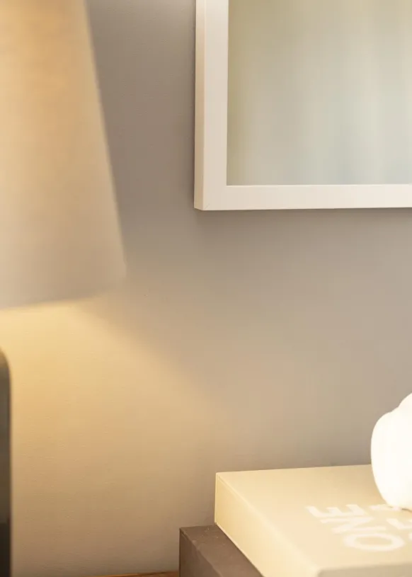 Spegel Elegant Vit - Egna mått