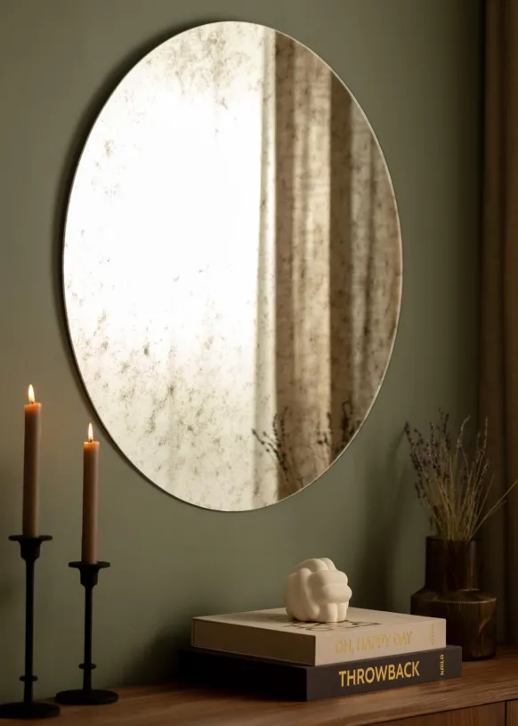 Spegel Evocative 80 cm Ø