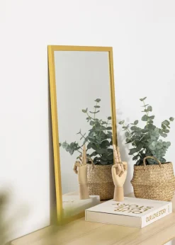 Spegel Gold Wood 53x73 cm