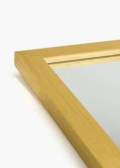 Spegel Gold Wood 53x73 cm