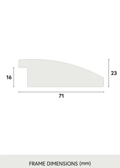 Spegel Kil Grön - Egna mått
