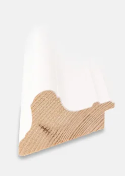 Spegel Mora Vit - Egna mått