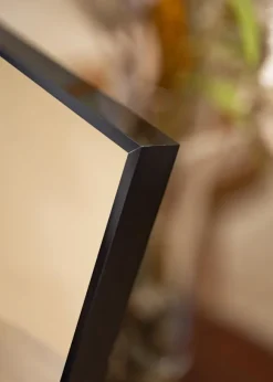 Spegel Nielsen Premium Alpha Blank Svart - Egna mått