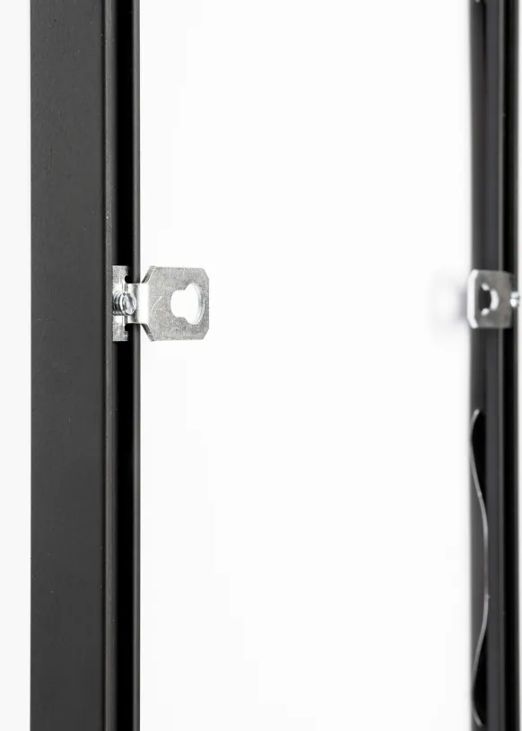 Spegel Nielsen Premium Alpha Blank Svart - Egna mått