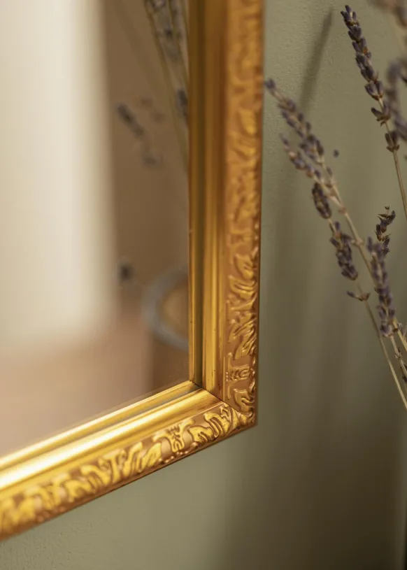 Spegel Nostalgia Guld 45x85 cm