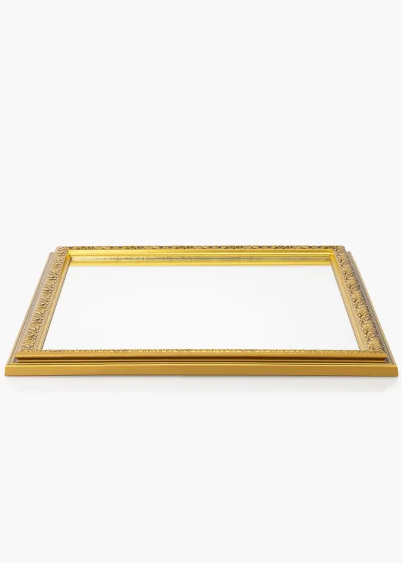 Spegel Nostalgia Guld 34x44 cm