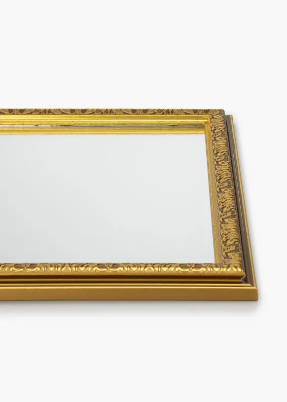 Spegel Nostalgia Guld 34x44 cm