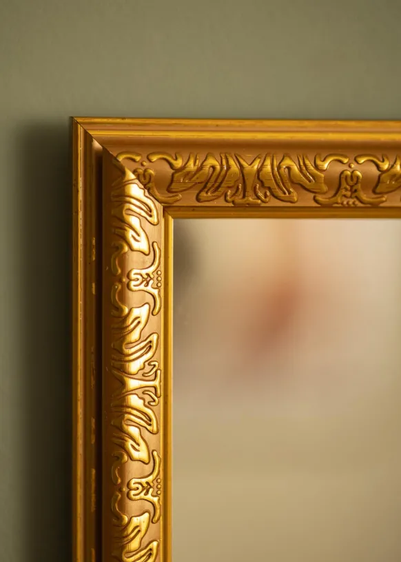Spegel Nostalgia Guld 40x55 cm