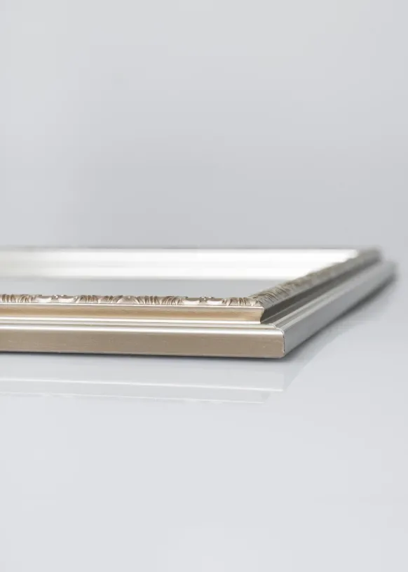 Spegel Nostalgia Silver 45x105 cm