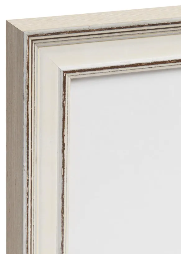 Spegel Shabby Chic Vit - Egna mått