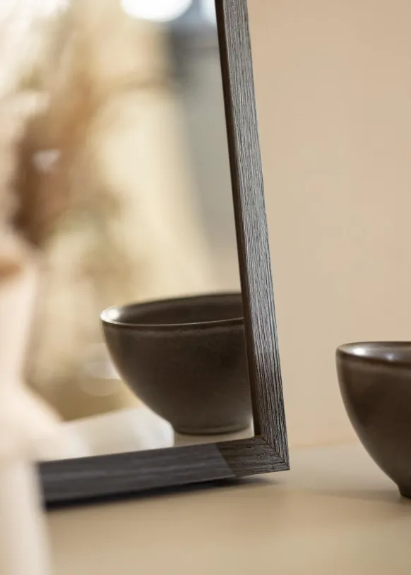 Spegel Wood Selection Grey I - Egna Mått