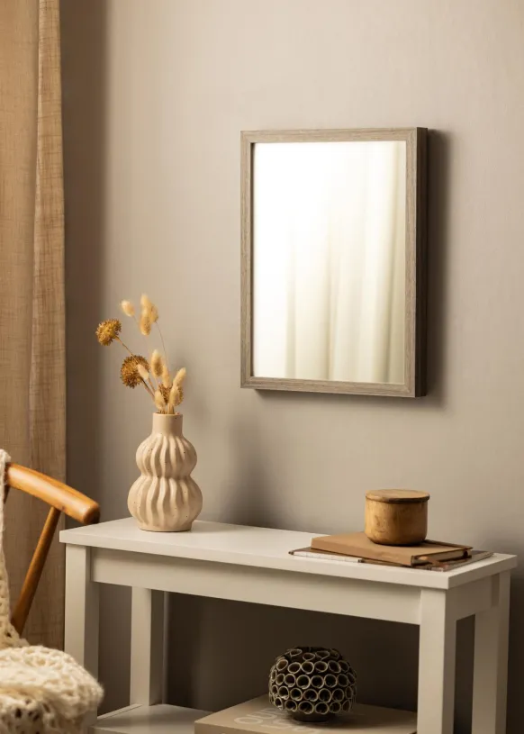 Spegel Wood Selection Grey II - Egna Mått