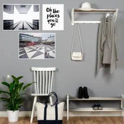 Stadsblick Poster (30x40 cm)