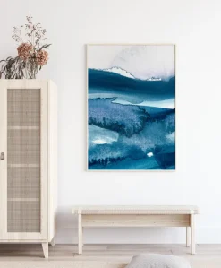 Stormy sea Poster (21x29.7 cm (A4))