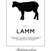 Styckningsschema lamm Poster (21x29.7 cm (A4))