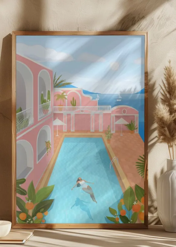 Summer Zen Poster (21x29.7 cm (A4))