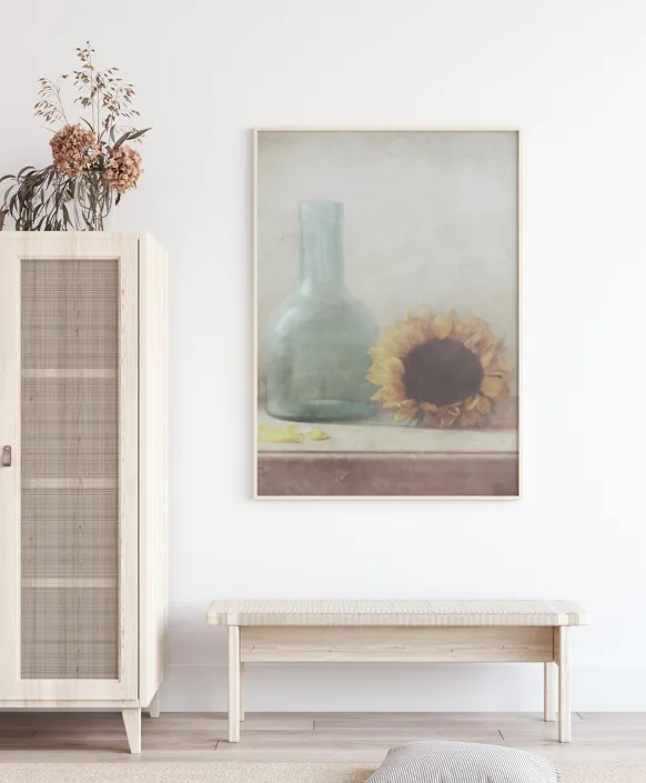 Sunflower Poster (21x29.7 cm (A4))