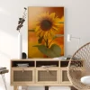 Sunflower Poster (21x29.7 cm (A4))