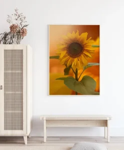 Sunflower Poster (21x29.7 cm (A4))