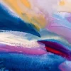 Sunrise over the sea Poster (21x29.7 cm (A4))