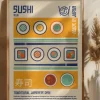 Sushi Japanese Food Print Poster (21x29.7 cm (A4))