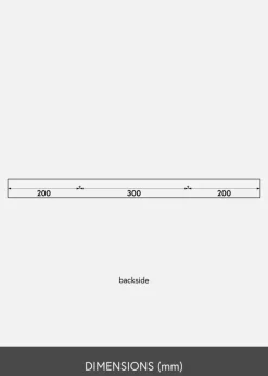 Tavelhylla Ek 70 cm
