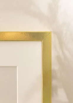 Tavelram Guld Bred 13 x 18 cm