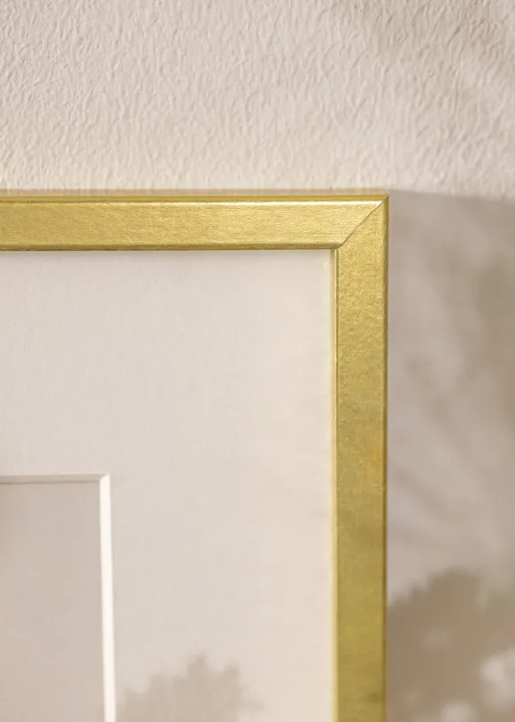 Tavelram Guld Smal 40 x 50 cm