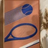 Tennis 80s Poster (21x29.7 cm (A4))