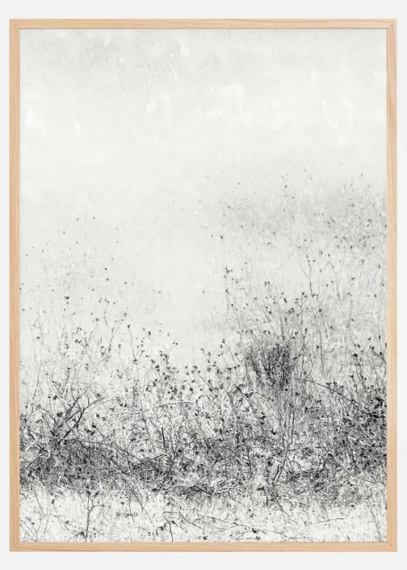 The endless grassfields Poster (21x29.7 cm (A4))