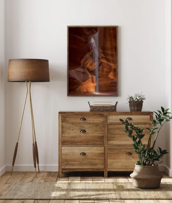 The Light Beam Poster (21x29.7 cm (A4))