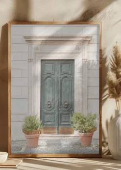The Old Door Poster (21x29.7 cm (A4))