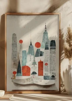 The Paper City Poster (21x29.7 cm (A4))