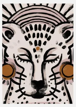Tiger (light Version) Canvastavla (30x40 cm)