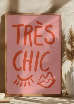 TrAus Chic Pink Poster (21x29.7 cm (A4))