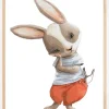 Tricky Rabbit Poster (21x29.7 cm (A4))