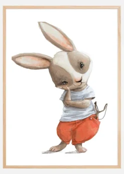 Tricky Rabbit Poster (21x29.7 cm (A4))