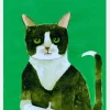 Tuxedo Cat Thumbs Up Canvastavla (30x40 cm)