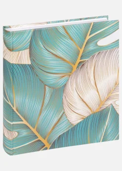 Variety monstera Album Turkos - 28x29 cm (60 Vita sidor / 30 blad)