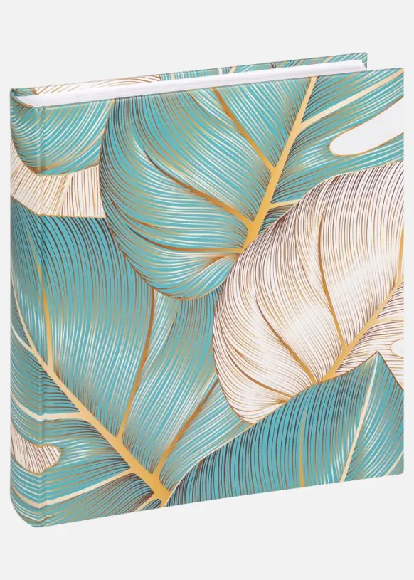 Variety monstera Album Turkos - 28x29 cm (60 Vita sidor / 30 blad)