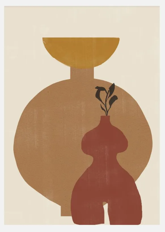 Vase No10 Canvastavla (30x40 cm)